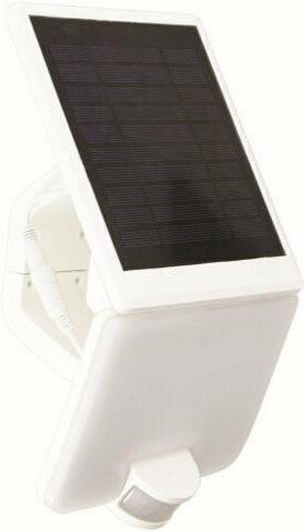 Xanlite Wall Mounted Solar Light 1500lm Natural White 4000K with Motion Sensor and Photocell IP54 17.8cmx14cmx29cmcm