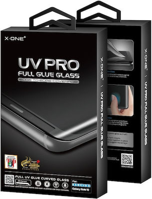 X-One Case Friendly UV Full Face Glass Black (Galaxy S10+)