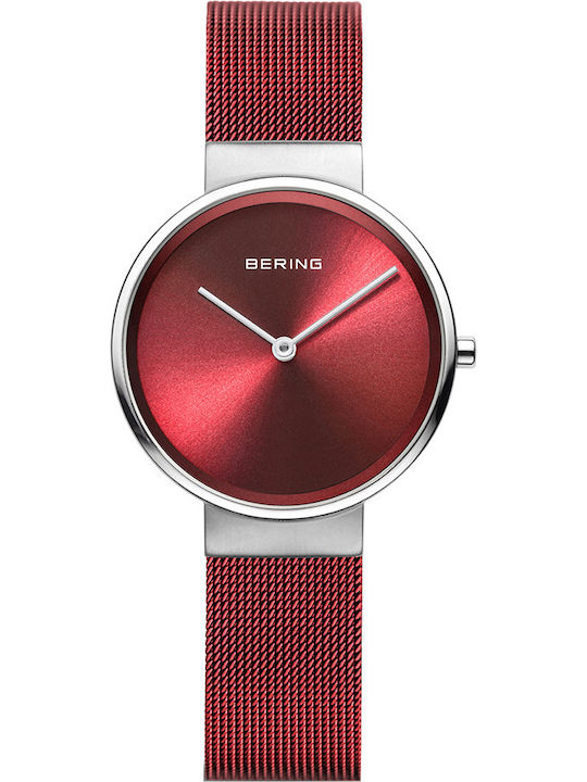 Bering Time Classic Ρολόι Μπαταρίας με Μεταλλικό Μπρασελέ