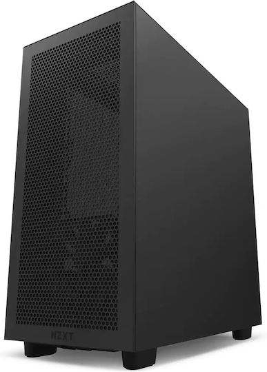 NZXT H7 Flow (2022) Gaming Midi Tower Κουτί Υπολογιστή με Πλαϊνό Παράθυρο Matte Black