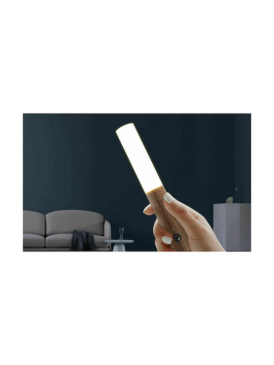 Gingko Smart Baton Light Винтидж Светлини за Стена с Интегриран LED с USB Порт Кафяв