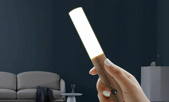 Gingko Smart Baton Light Винтидж Светлини за Стена с Интегриран LED с USB Порт Кафяв