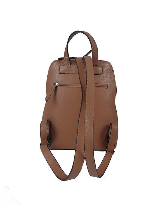 Hunter Leather Women's Bag Backpack Tabac Brown