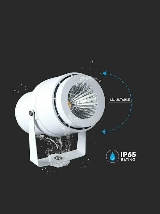V-TAC Στεγανό Φωτιστικό Led Καρφωτό 217548