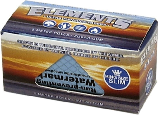 Elements Cigarette Rolling Roll King Size with Cone Tips 5m 1pcs