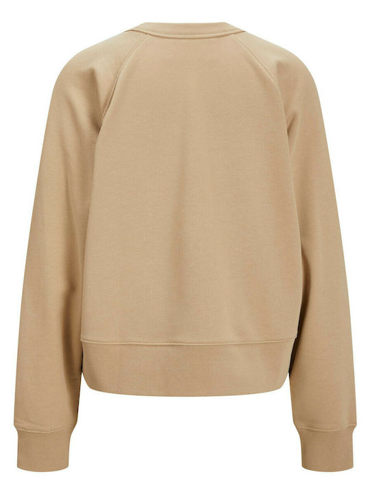 Jack & Jones Γυναικείο Φούτερ Dark Beige