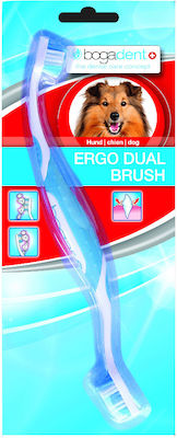 Bogacare Ergo Dual Brush Toothbrush Dog for Large Breeds