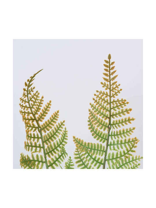 GloboStar Artificial Decorative Branch Fern Green - Brown 45cm