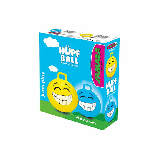 Jamara Χοπ Χοπ Μπάλα Hop Ball Smile Κίτρινο 45εκ.