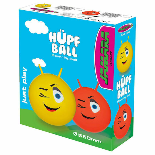 Jamara Χοπ Χοπ Μπάλα Ball Eye Κίτρινο 55εκ.