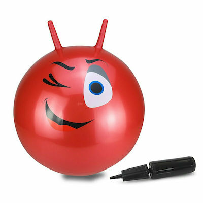 Jamara Hopper Ball Eye Red 55cm