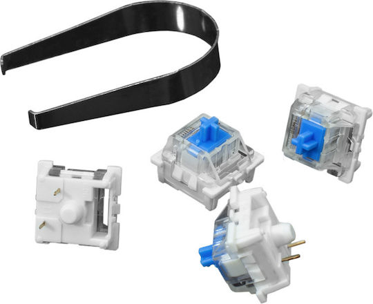 White Shark Kodachi Gaming Μηχανικό Πληκτρολόγιο Tenkeyless με Outemu Red διακόπτες και RGB φωτισμό (Αγγλικό UK)
