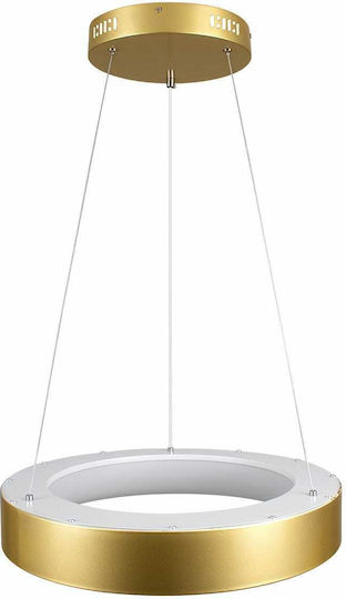 GloboStar Salem Pendant Light Gold 51x51cm