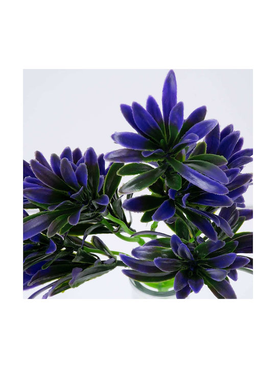 GloboStar Bouquet of Artificial Flowers Podocarpus Purple 28cm