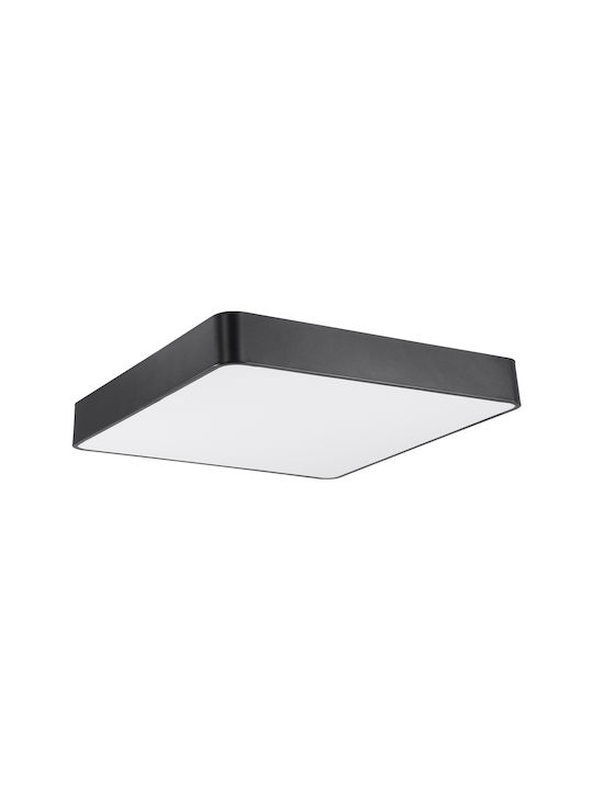 GloboStar Kamala Deckenleuchte 60cm Schwarz mit Integrierter LED und Fernbedienung