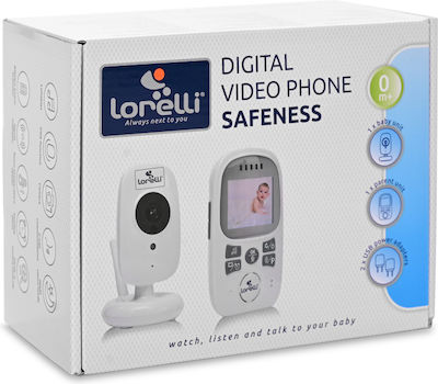 Lorelli Safeness Wireless Baby Monitor with Camera & Screen 2.4" , Two-way Communication & Lullabies