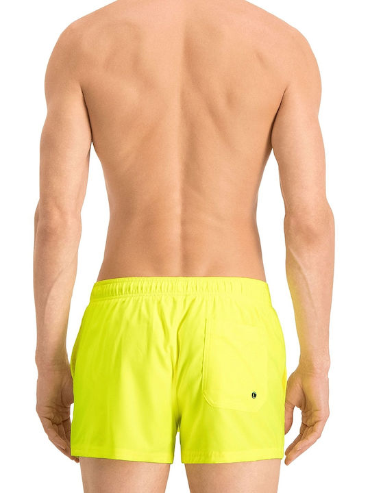 Puma Herren Badebekleidung Shorts Gelb