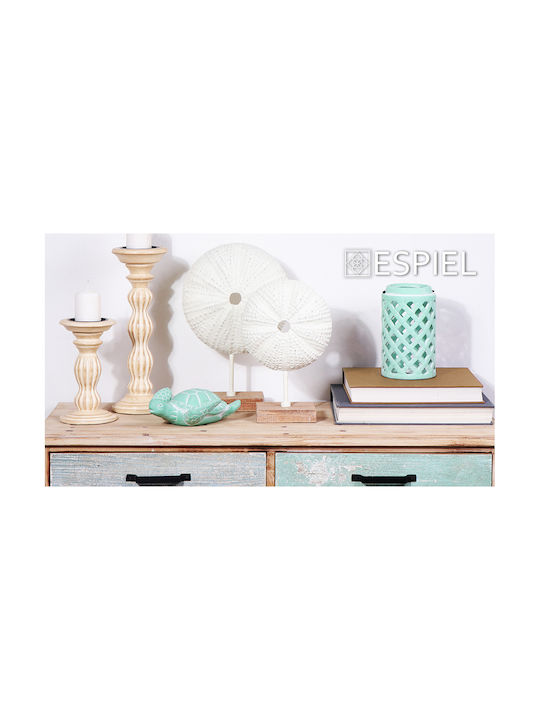 Espiel Decorative Space made of Wooden 20.5x10x31.5cm 1pcs