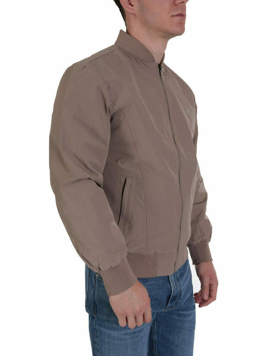 Geci Bomber cu Două Fețe Bej / Verde