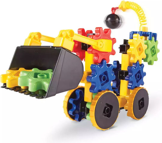 Learning Resources Jucărie de Construcție din Plastic Gears! Gears! Gears! WreckerGears pentru Copii 4+ ani+ Ani