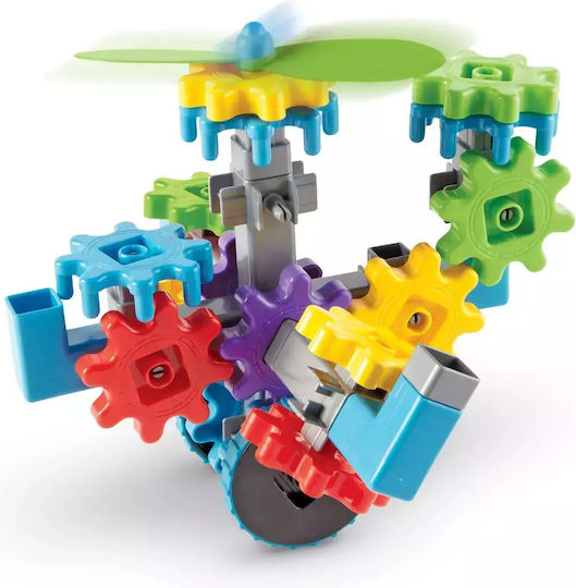 Learning Resources Пластмасова Конструктивна Игра Gears! Gears! Gears! Flight Gears за Деца 4+ години+ Години