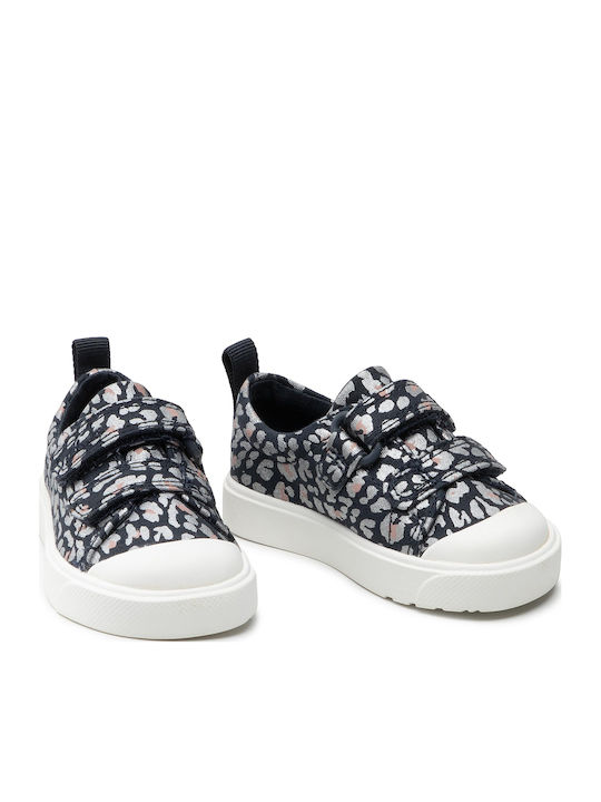 City Bright Παιδικά Sneakers Ανατομικά με Σκρατς Μπλε