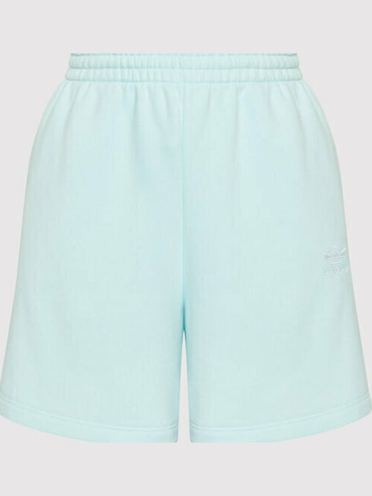 Adicolor Essentials French Terry Γυναικείο Ψηλόμεσο Αθλητικό Σορτς Almost Blue