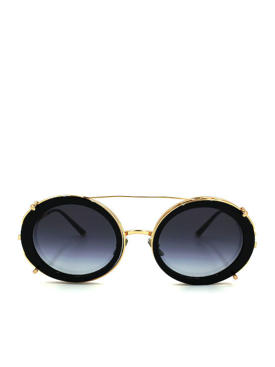 Dolce & Gabbana Women's Sunglasses with Multicolour Frame and Blue Gradient Lens DG2198 12988G