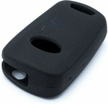 Silicone Car Key Cover Case Car Safety with 3 Buttons for Hyundai / Kia Black