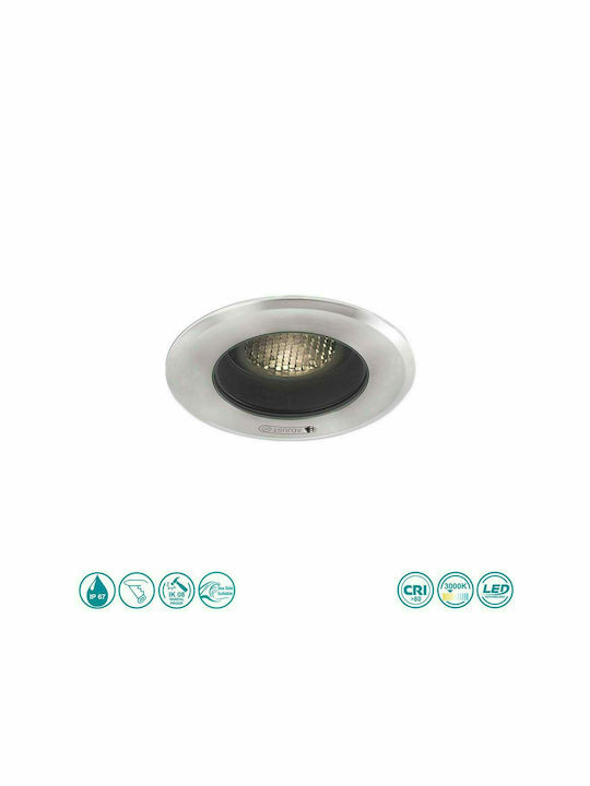 Faro Barcelona Geiser Στεγανό Σποτ LED 7W 13x12εκ. Faro Barcelona Geiser Στεγανό Σποτ LED 7W 13x12εκ.