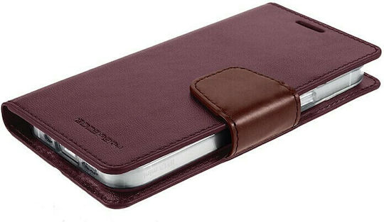 Mercury Sonata Diary Wallet Synthetic Leather Red (iPhone 13 Pro Max)