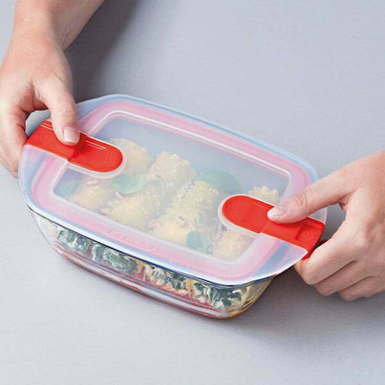 Pyrex Cook & Heat Κόκκινα 5τμχ
