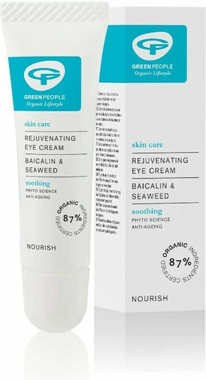 Green People Rejuvenating Eye Cream Eye Moisturiser for Moisturizing and Dark Circles 10ml