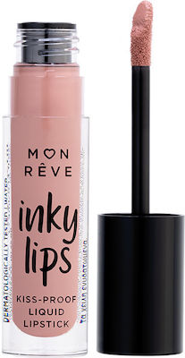 Mon Reve Inky Lips Kiss Proof Flüssig Lippenstift Matt