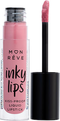 Mon Reve Inky Lips Kiss Proof Flüssig Lippenstift Matt