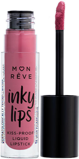 Mon Reve Inky Lips Kiss Proof Liquid Lipstick Matte 19 4ml