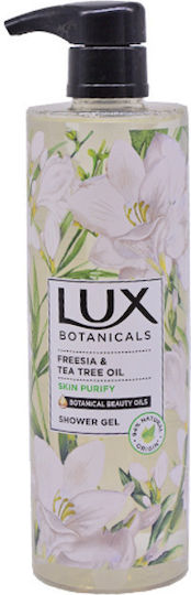 Lux Skin Detox Freesia & Tea Tree Oil Gel de Duș cu Arbore de Ceai 500ml