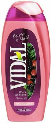 Vidal Berries & Musk Bath Foam Schaumbad in Gel (1x500ml) 500ml