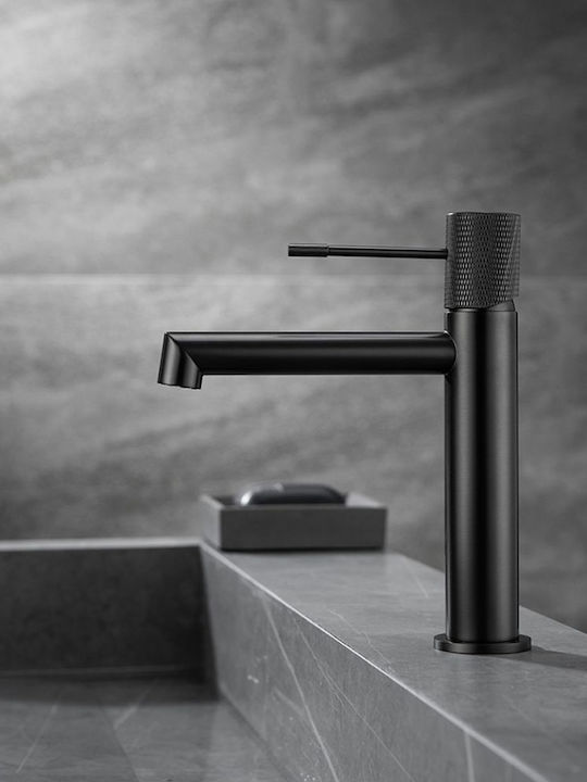 Orabella Terra Mixing Sink Faucet Black Brushed