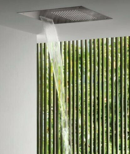 Almar Square Temptation XL Dual Flow Pătrat Cap de duș 50x50cm Negru mat