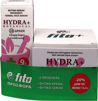 Fito+ Hydra+ Botanical Skin Care Set for Moisturizing with Serum & Face Cream