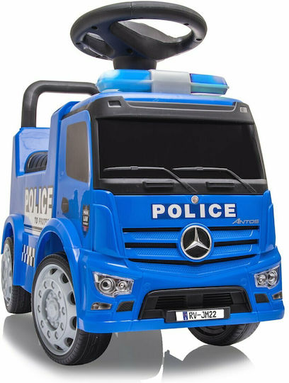Jamara Mercedes-Benz Antos Police Количка Езда На Синя