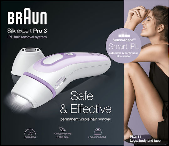 Braun Silk-Expert Αποτριχωτική Μηχανή IPL για Σώμα & Μπικίνι PL3111