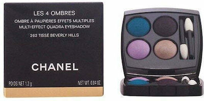 Chanel Les 4 Ombres Παλέτα με Σκιές Ματιών σε Στερεή Μορφή 328 Blurry Mauve 1.2gr