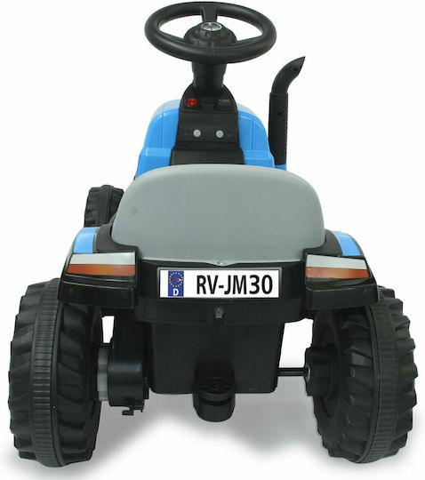 New Holland Elektrisch mit Anhänger 6 Volt Blau