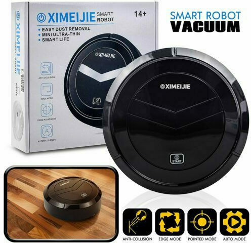 Ximei Robot Vacuum Cleaner & Suction Power 1500Pa Black