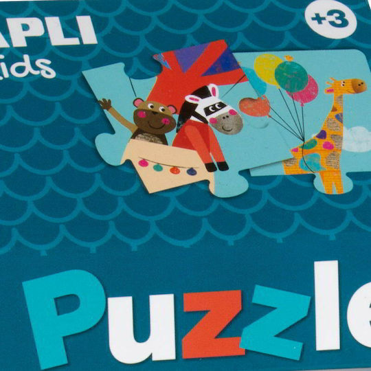 Kinderpuzzle Safari House für 3+ Jahre alt+ Jahre 24pcs Apli Kids