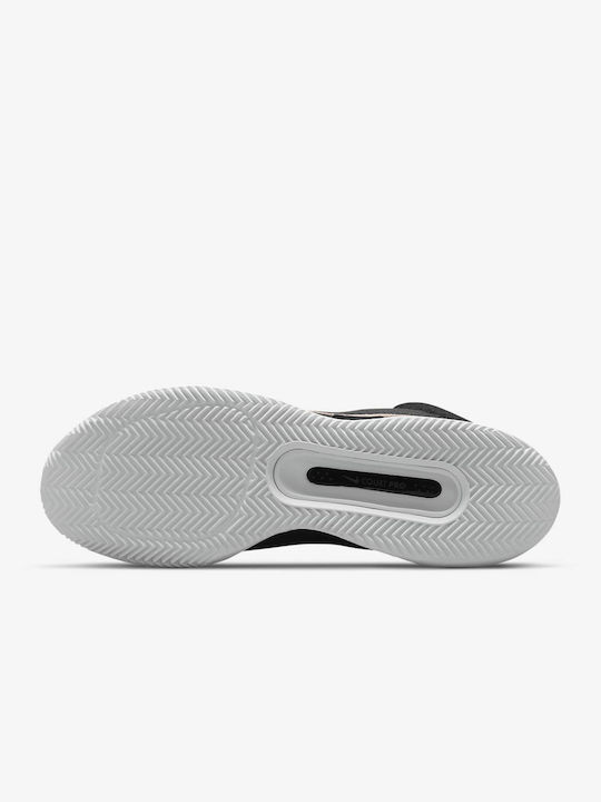 Nike Zoom Pro Женски Тенис обувки Глинени игрища Черно / Mtlc Червено Бронз / Бяло
