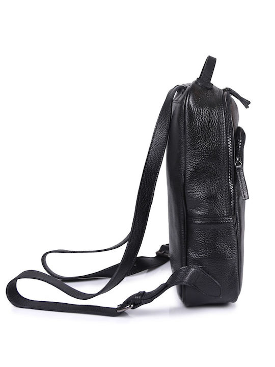 Rucsac Din Piele Negru