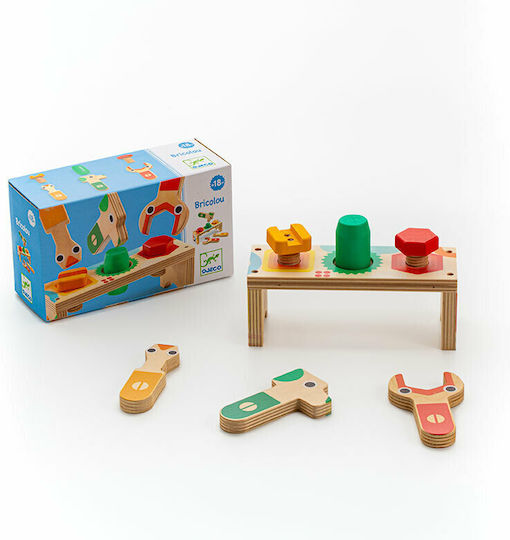 Djeco Kinderwerkbank Werkbank Tischler aus Holz